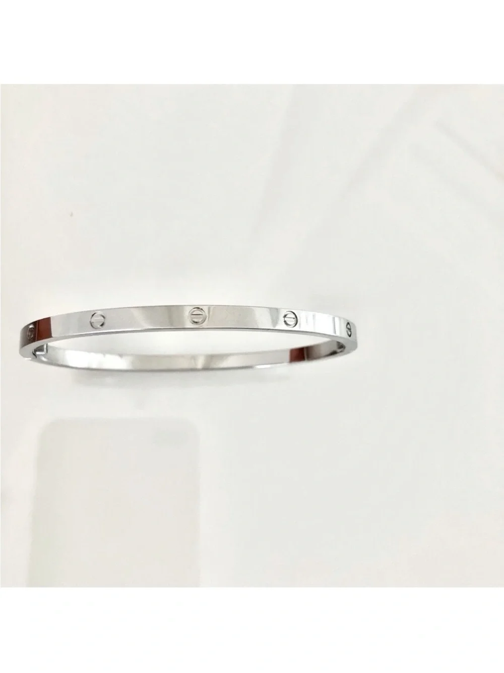 Generic Small Model Screw Bangle Bracelet with Screwdriver in Silver
